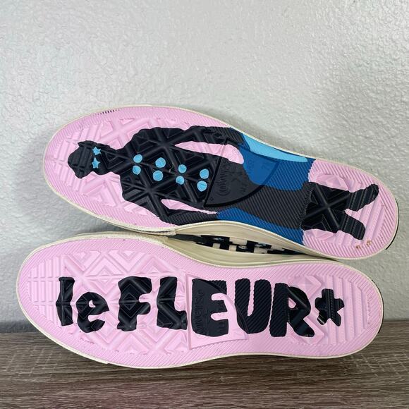 Converse Golf le Fleur Chuck Taylor Blue Camo Low Sneakers Shoes W9.5 M7.5 - Picture 7 of 16